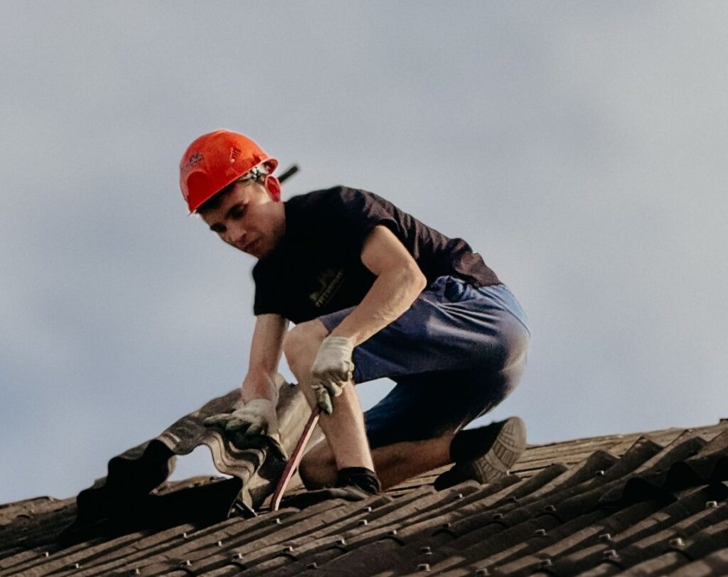 roof maintenance process